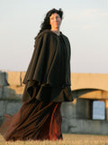 Loden Green Double Cape