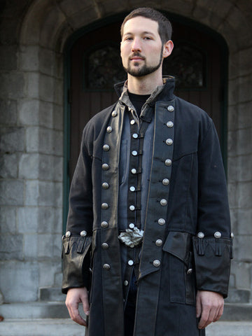 Black Pirate Coat