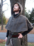 Waxed Cotton Capelet